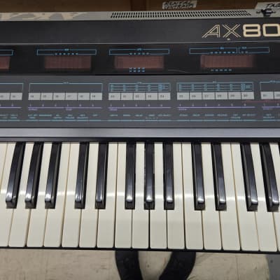 Akai AX80 Synthesizer 1980s - Black