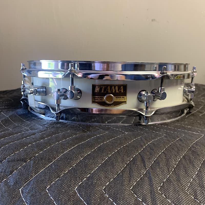 Tama Artwood piccolo snare 13x3.25 1980-90’s White | Reverb Canada