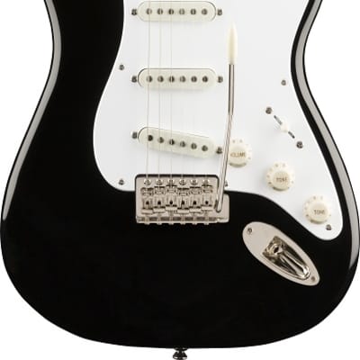 Squier Classic Vibe '50s Stratocaster Electric Guitar Maple FB, Black image 2