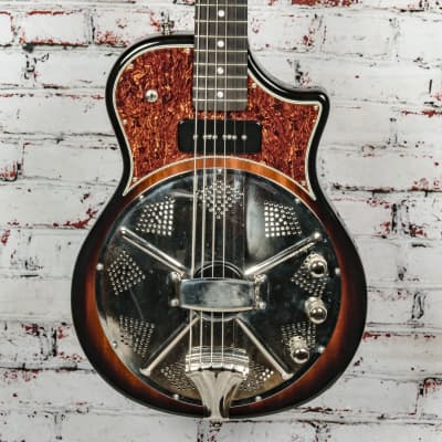 Beard Resoluxe Round Neck Electric Resonator Guitar w/ Original Case x4560 (USED) for sale