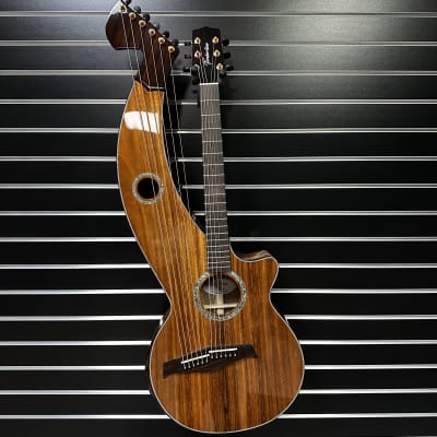 Timberline T70HGc Silkwood Harp Guitar for sale