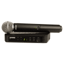 Shure BLX24/SM58-H10 Handheld Wireless System - Freq Band H10 (542-572 MHz)