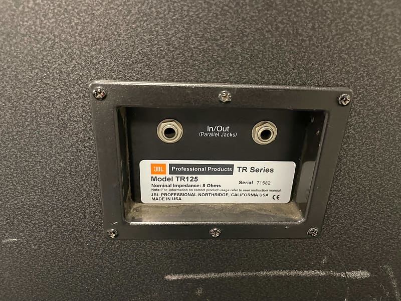 JBL TR125 Full Range Speaker Pair | Reverb JBL TR125 Full Range Speaker Pair | Reverb