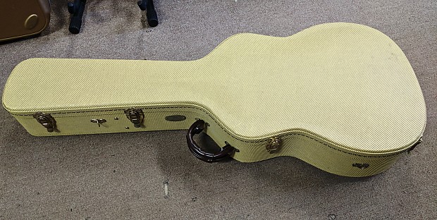 TKL 17 Archtop Jumbo 6 12 String Guitar Case Tweed Multi Ply
