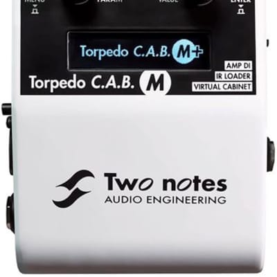 Two Notes Torpedo C.A.B.M Cabinet Simulator DI IR Loader image 1
