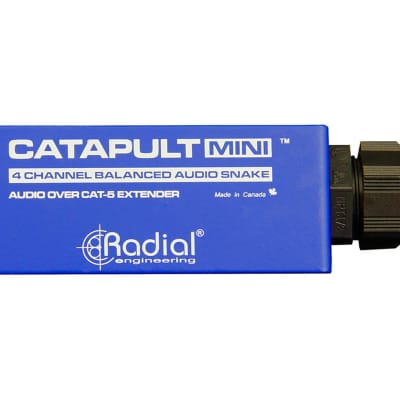 Radial Engineering Catapult Mini TX | 4-Channel Cat 5 Audio Snake image 2