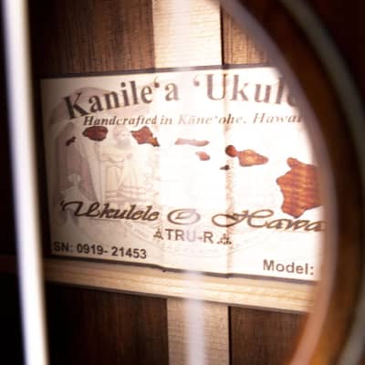 Kanile'a K2-C-G Concert Koa Ukulele (#0919-21453) - 0919-21453 image 9