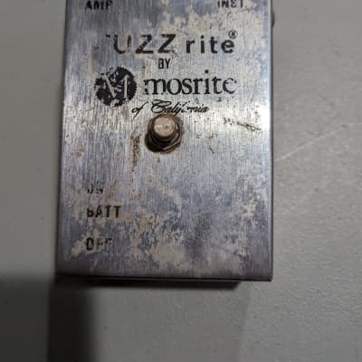 Mosrite Fuzzrite 1960s - Silver for sale