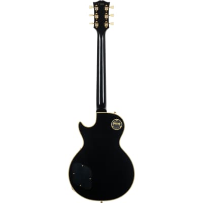 Gibson 1957 Les Paul Custom Reissue Electric Guitar - Ultra Light Aged Ebony image 3
