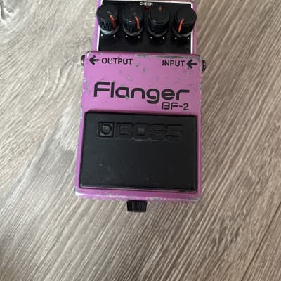 Boss BF-2 Flanger (Green Label) 1984 - 1990 - Purple for sale