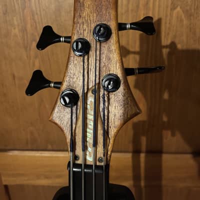 Edwards Forest Bass neck through fretless Mid 2000 - Natural image 3