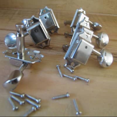NEW Gotoh GB2 L4+R1 Clover Leaf 5-String Bass Tuners 26:1