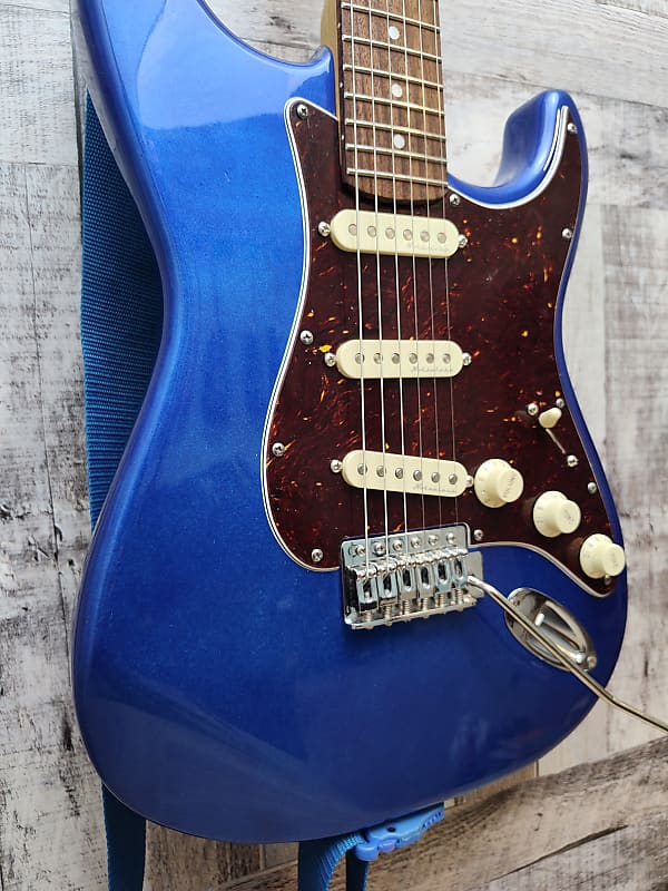 Tony Smith 90's Noiseless P/ups Strat style- Blue Metallic