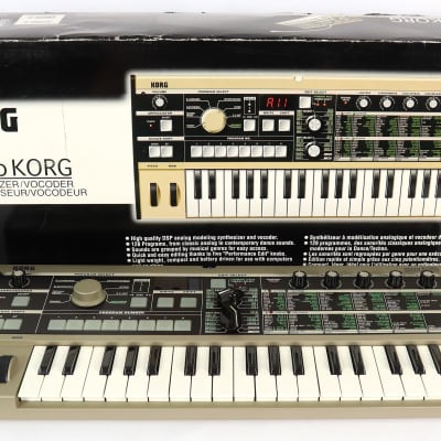 Korg microKORG 37-Key Analog Modeling Synthesizer Vocoder w/ Box