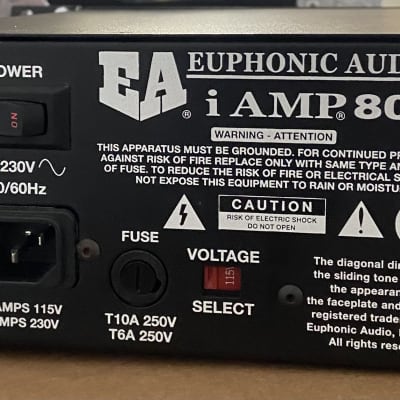 Euphonic Audio iAmp 800 - OG With Toroidal Transformer, Serviced image 7