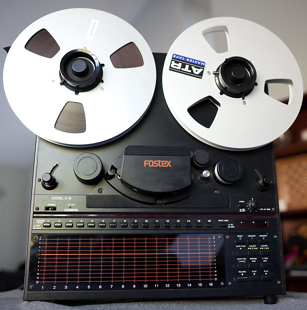 【エアドーム】 Fostex E-16 オープンリールデッキ FOSTEX 16ch オープンリールデッキ E-16 マルチトラックレコーダー