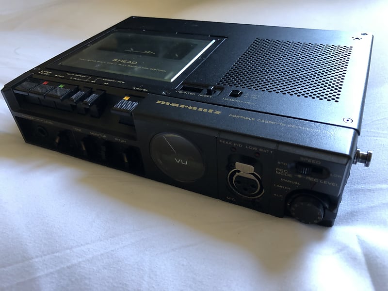 Marantz PMD222 Portable 3Head Cassette Field Recorder Reverb