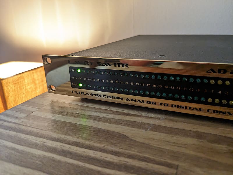 Lavry Savitr AD with Master Wordclock Outputs Module Reverb