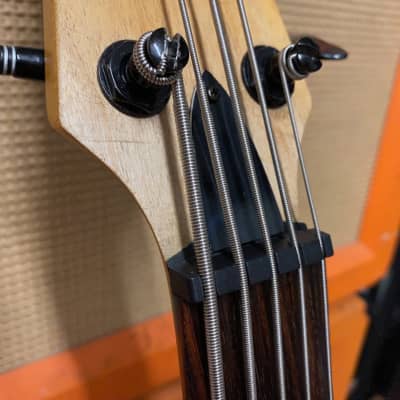 Vintage Hohner Professional B Bass V 5 String Thru Neck Active Guitar image 9