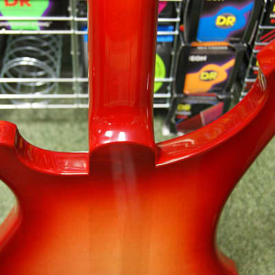 Rickenbacker 4003S 5 string bass guitar in Fireglo finish - Made in USA image 16