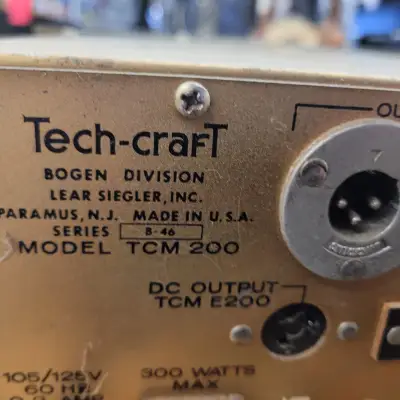 Tech-Craft TCM200 Rack Mount Mixer 1970s image 11