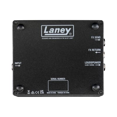 Laney IRONHEART IRF-LOUDPEDAL 2 Channel 60w Guitar Amp In A Pedal Form Factor The Perfect 60 Watt Fly Rig image 8