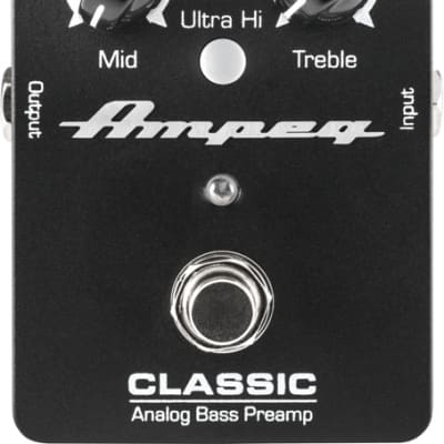 Ampeg Classic Analog Bass Preamp | Reverb