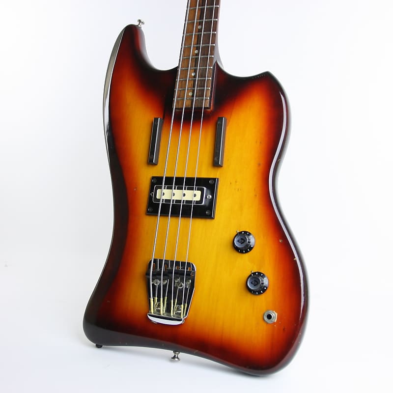 1966 Guild Jet-Star Bass Sunburst image 1