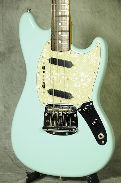 Fender Japan MUSTANG MG65-86 VMH S0シリアル Fender Japan Mustang MG65-86 Sonic Blue | Reverb