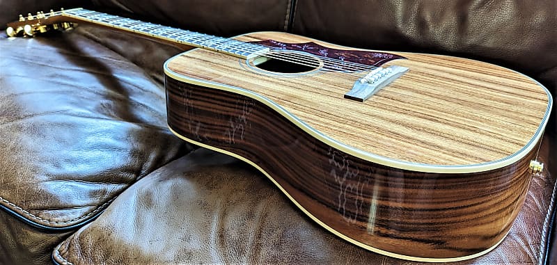 Epiphone Hummingbird Koa Special Demo - YouTube