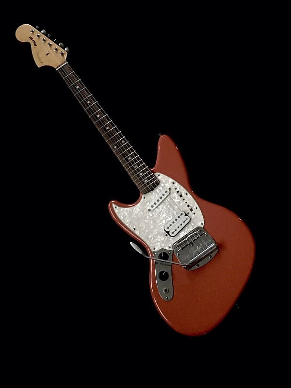 LEFTY! Fender Kurt Cobain JagStang Custom Aged Relic Guitar Reverb