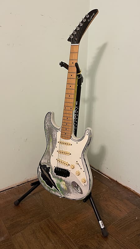Epiphone by Gibson strat S310 80’s-90’s Custom multi layer relic image 1