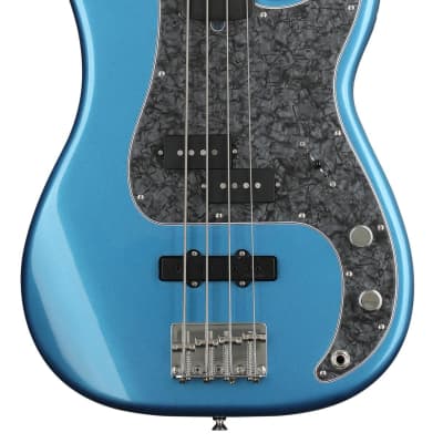 Alleva Coppolo KBP4 Precision Bass 2017 Lake Placid Blue Matching Headstock  | Reverb