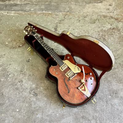 Gretsch Chet Atkins Country Gentleman 6122 1963 - Walnut original vintage USA George Harrison beatles for sale