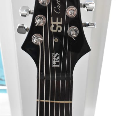 PRS SE Custom 24 7-String 2014 - 2017 - Black image 3