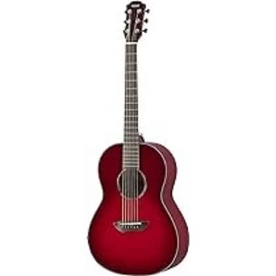 Yamaha CSF1M Parlor Guitar Crimson Red Burst for sale
