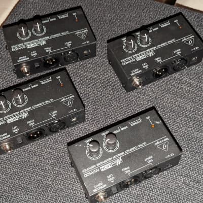 FOUR Behringer MicroAMP HA400 4-Channel Headphone Amplifiers image 1