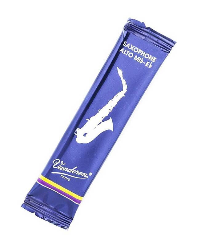 Vandoren Single Traditional Alto Sax Reed 1.5 Reverb
