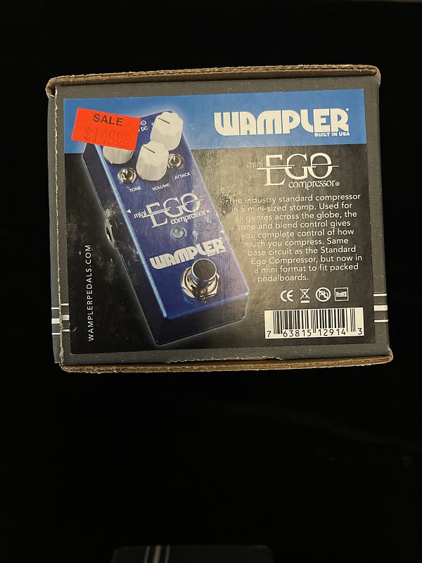 Wampler Mini Ego Compressor Pedal | Reverb