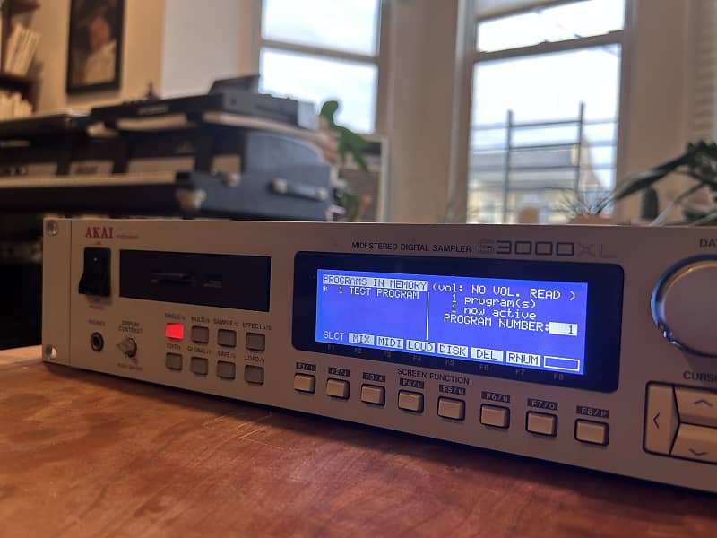 Akai S3000XL MIDI Stereo Digital Sampler 1996 | Reverb