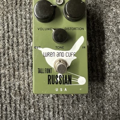 Wren and Cuff Tall Font Russian Fuzz | Reverb