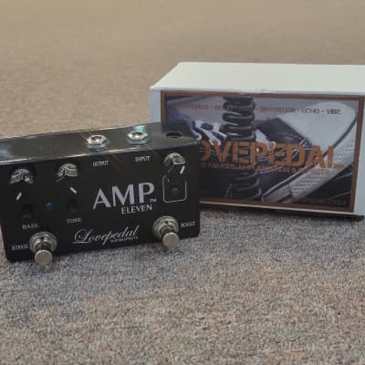 Used Lovepedal Amp 11 Drive Pedal Black | Reverb