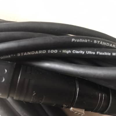 PAIR of 30 foot Monster  Prolink Standard 100 XLR cables for mics or studio monitors image 4