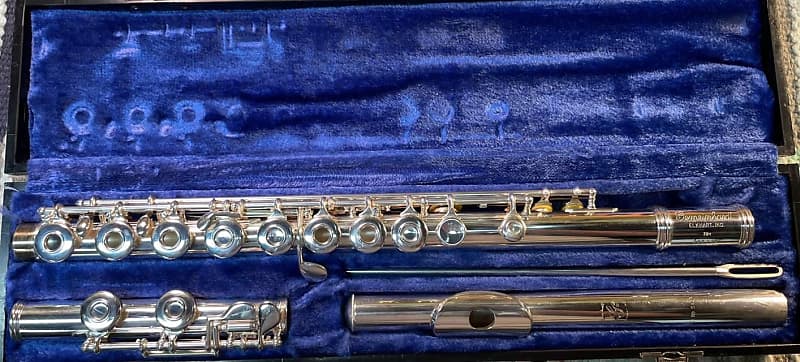 Gemeinhardt 3SH Open-holed C Foot Solid Silver Head Newly | Reverb