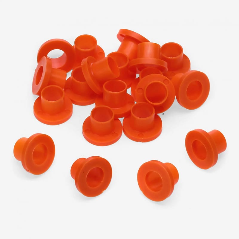 Danmar - TRW20OR - 20 Pack Nylon Tension Rod Washers - Orange | Reverb