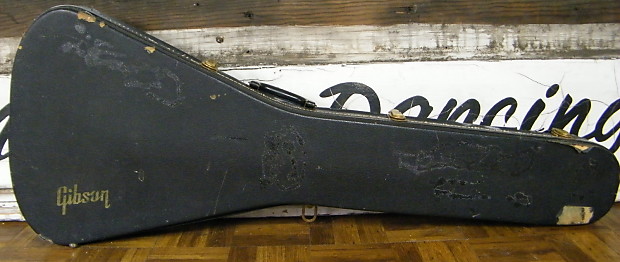 Gibson flying v store case for sale