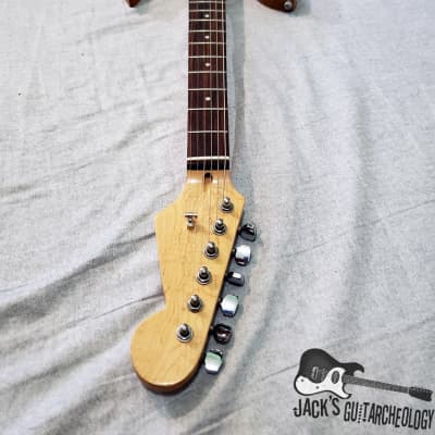 Home Brewed "Strat-o-Beast" Electric Guitar w/ Ric Pups (Natural Gloss Exotic Wood) image 18