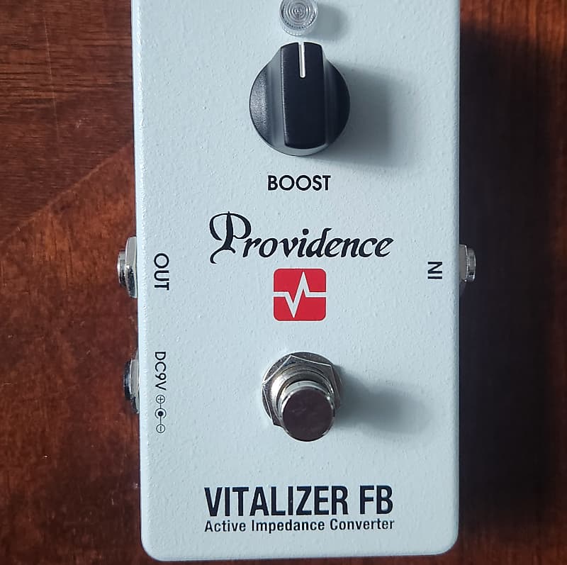 Providence Vitalizer Fb vfb-1 with box Boost pedal