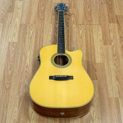 Carvin  Cobalt 7505 Acoustic Electric Guitar in Natural w/ Hard Case (Very Good) *Free Shipping* for sale