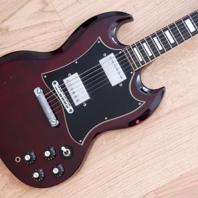 1973 Greco SG-600 Vintage Electric Guitar Cherry Set Neck